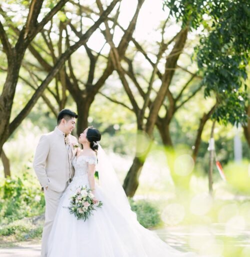 The wedding of Bride